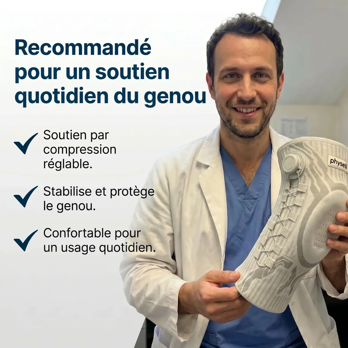 Orthotal™ Genouillère Orthopédique Ajustable
