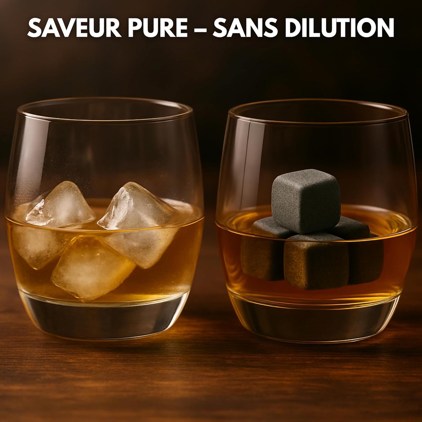 Glaçons réutilisables - la fraicheur sans la dilution