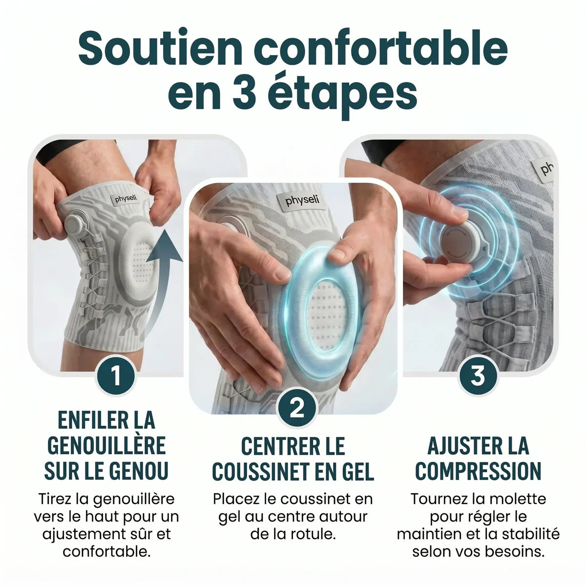 Orthotal™ Genouillère Orthopédique Ajustable