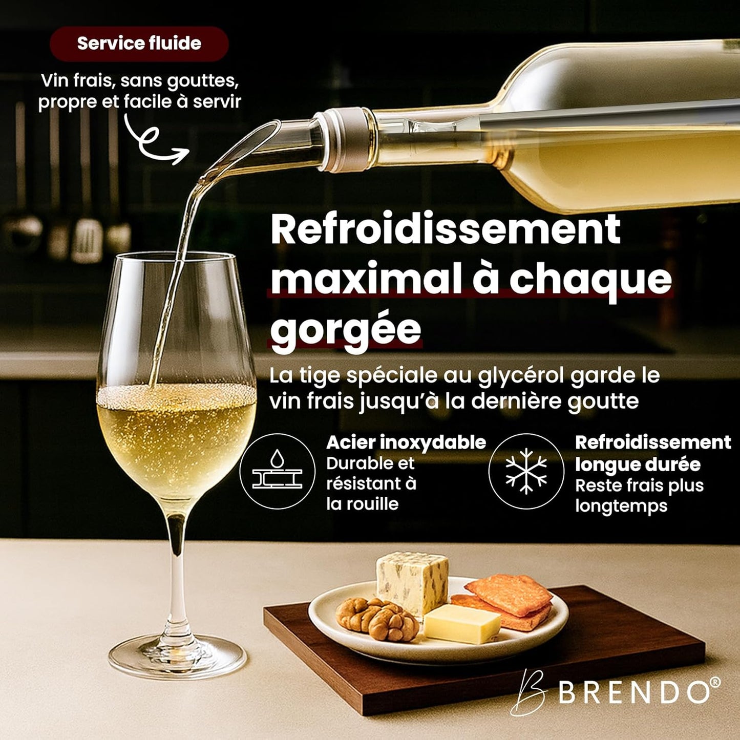 Refroidisseur de Vin Premium – Gardez votre vin à la température parfaite