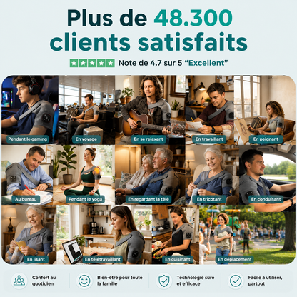 ÉpaulZen™ Pro - Soulage durablement vos douleurs d'épaule en seulement 12 minutes par jour.