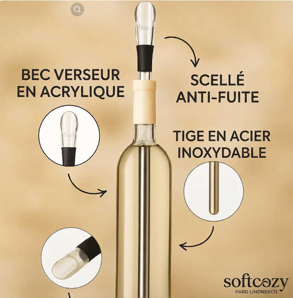 Refroidisseur de Vin Premium – Gardez votre vin à la température parfaite