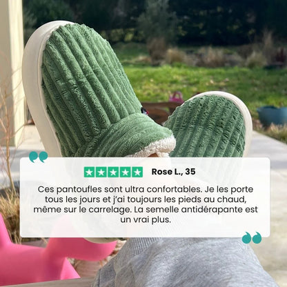 Chaussons Douillets – Chaleur & Confort à la maison