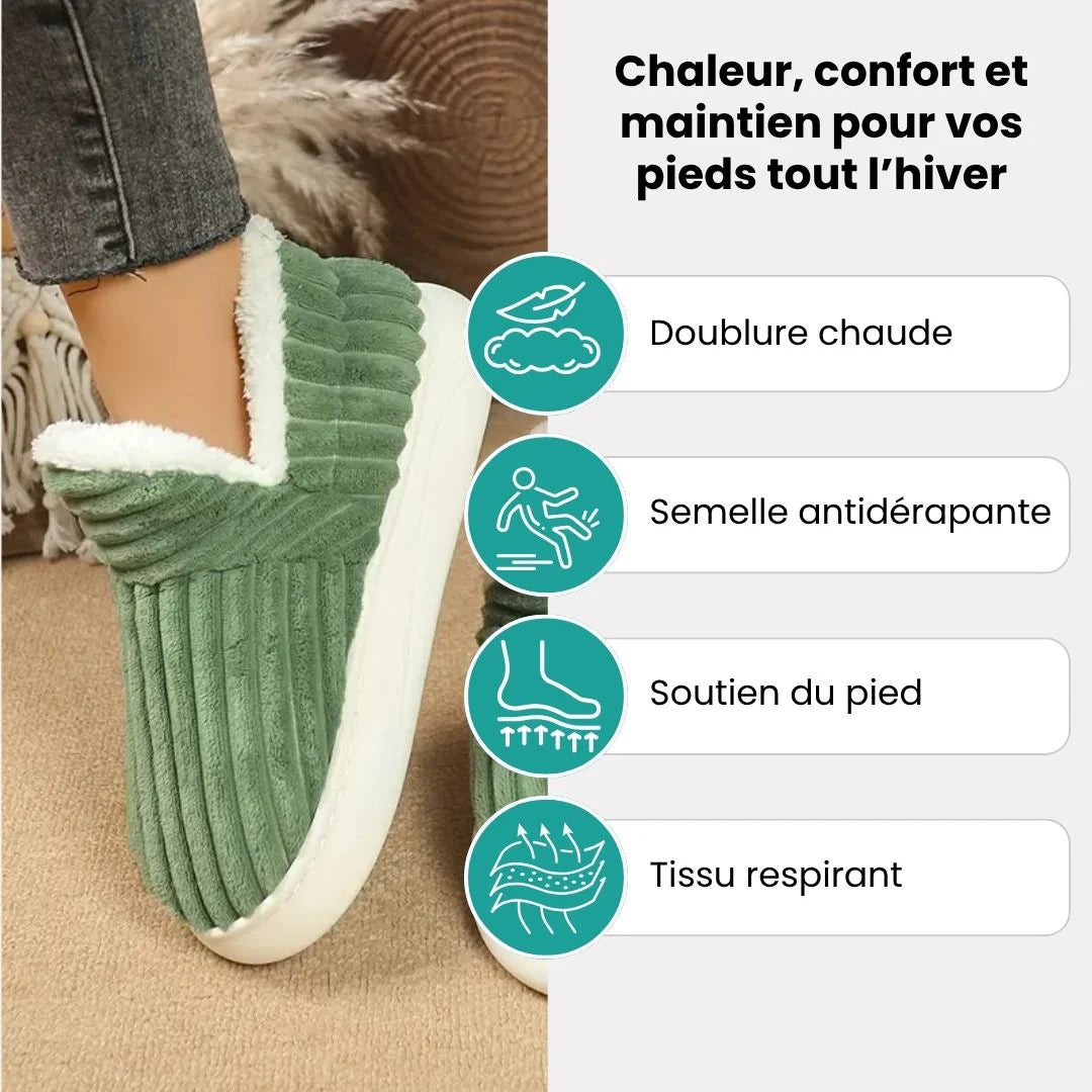 Chaussons Douillets – Chaleur & Confort à la maison